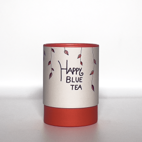 Petite boite à thé orange