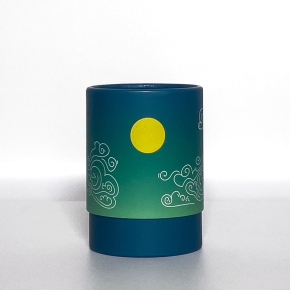 Petite Boite à thé Zénith Bleu