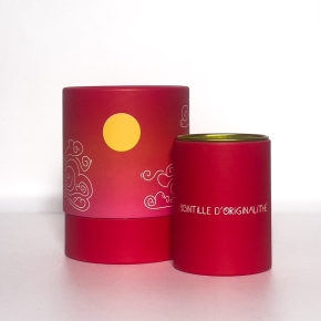 Grande Boite à thé Aube Rouge